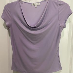 Dressbarn Purple Blouse, Sz M